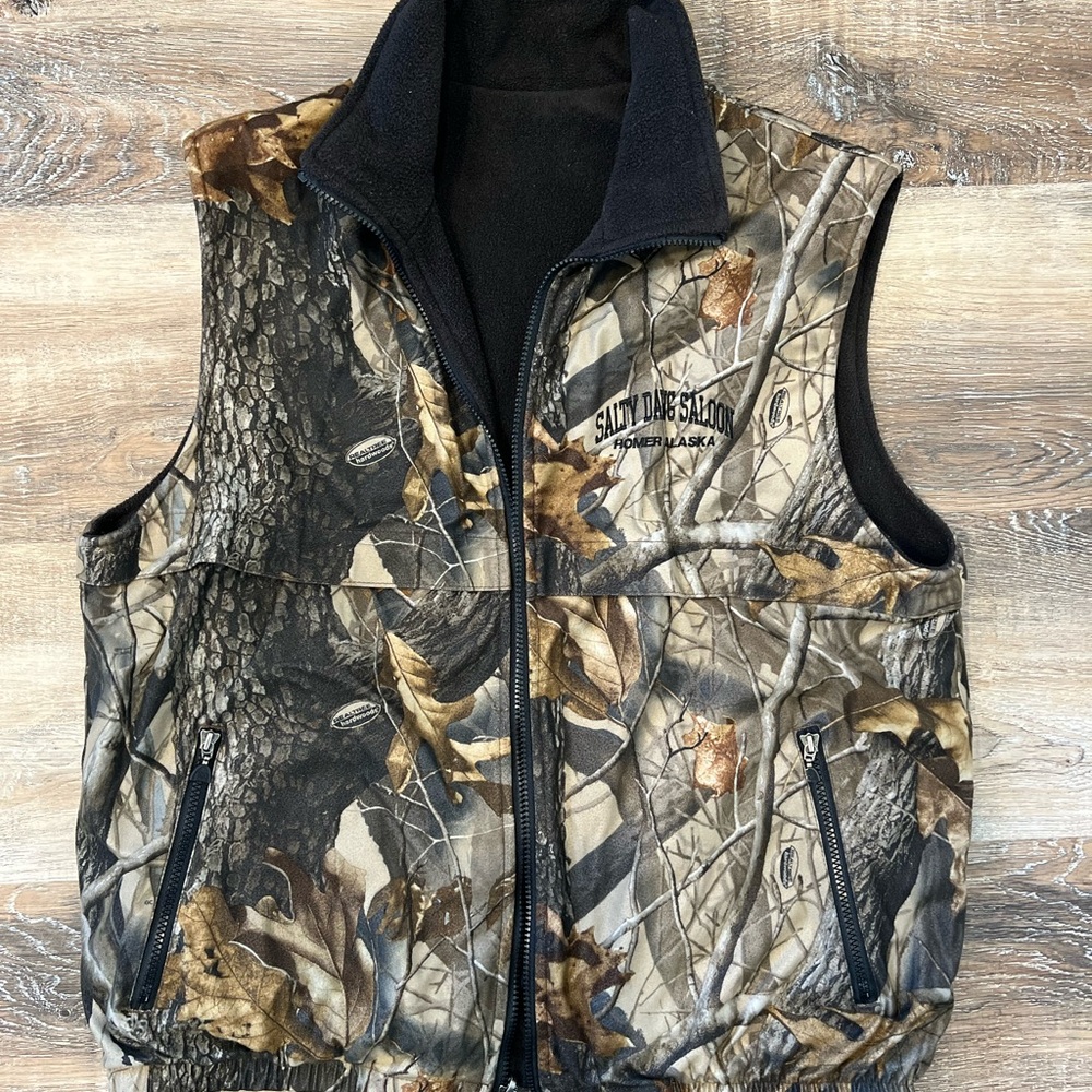 Camo Salty Dawg Saloon Vest
